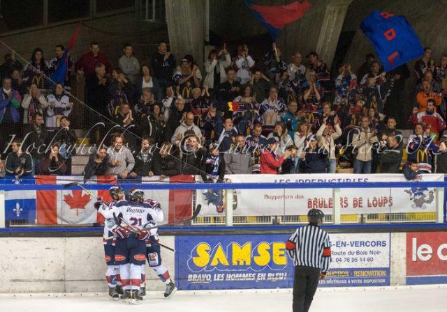 Photo hockey match Villard-de-Lans - Grenoble  le 14/09/2013