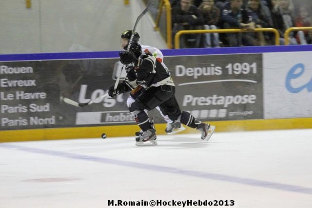 Photo hockey match Rouen - Amiens  le 14/09/2013