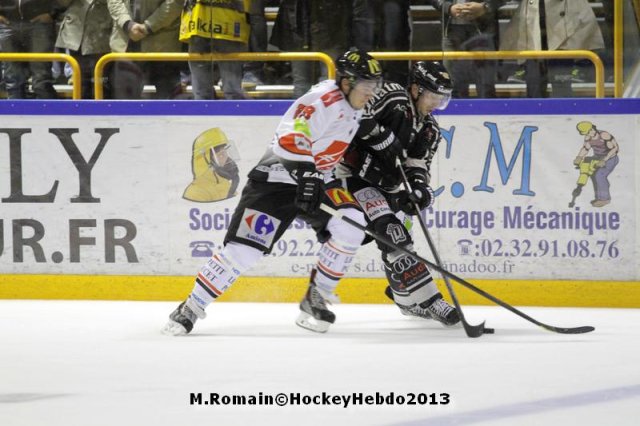 Photo hockey match Rouen - Amiens  le 14/09/2013