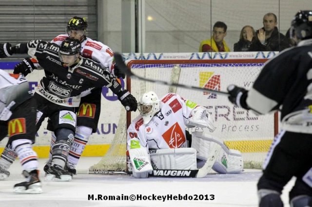 Photo hockey match Rouen - Amiens  le 14/09/2013