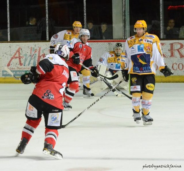 Photo hockey match Briançon  - Strasbourg  le 14/09/2013