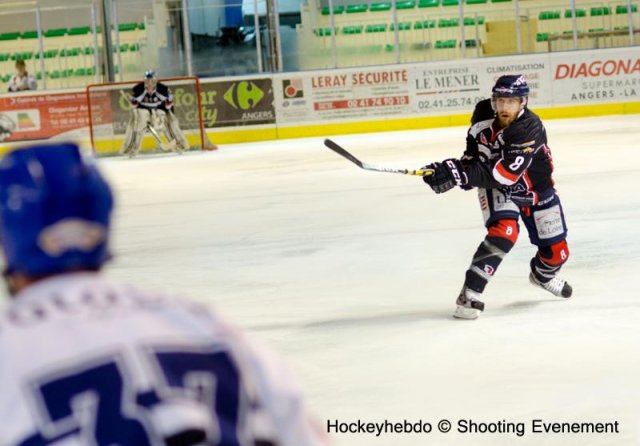 Photo hockey match Angers  - Brest  le 17/09/2013