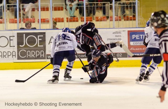 Photo hockey match Angers  - Brest  le 17/09/2013