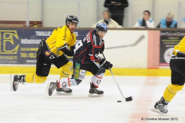 Photo hockey match Caen  - Rouen le 17/09/2013