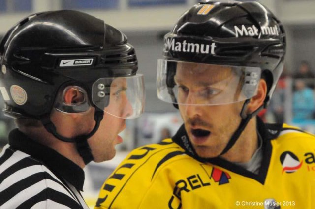 Photo hockey match Caen  - Rouen le 17/09/2013