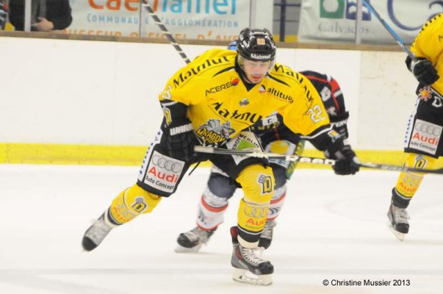 Photo hockey match Caen  - Rouen le 17/09/2013