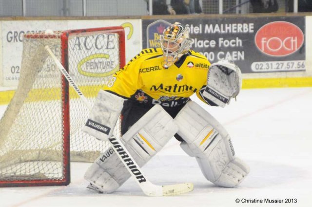 Photo hockey match Caen  - Rouen le 17/09/2013