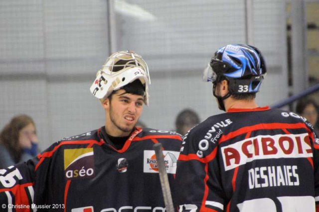 Photo hockey match Caen  - Rouen le 17/09/2013