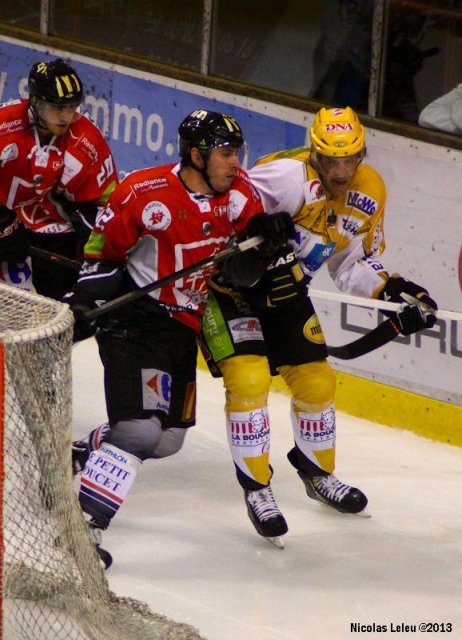 Photo hockey match Amiens  - Strasbourg  le 17/09/2013