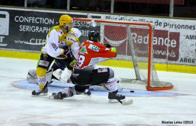 Photo hockey match Amiens  - Strasbourg  le 17/09/2013