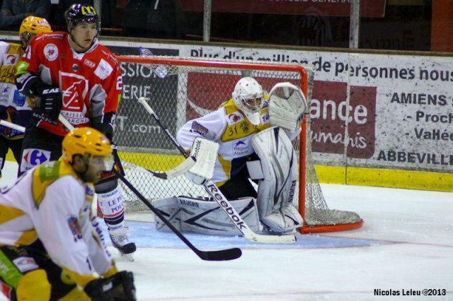 Photo hockey match Amiens  - Strasbourg  le 17/09/2013