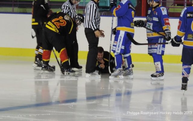 Photo hockey match Besançon - Dijon II le 21/09/2013