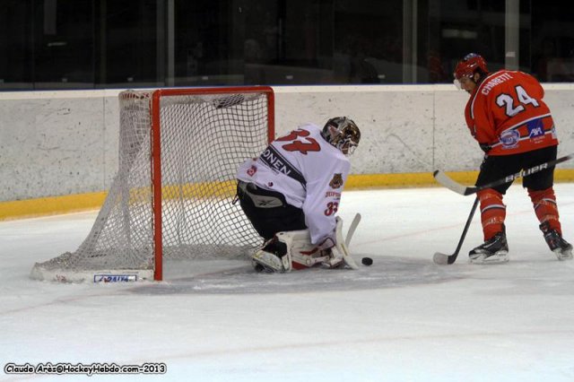 Photo hockey match Mont-Blanc - Bordeaux le 21/09/2013