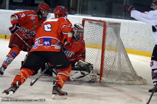 Photo hockey match Mont-Blanc - Bordeaux le 21/09/2013