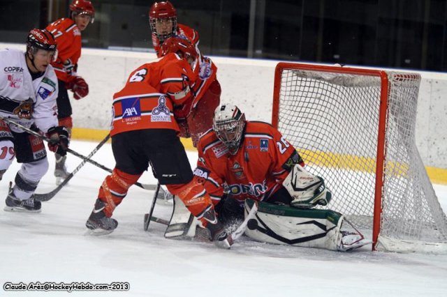 Photo hockey match Mont-Blanc - Bordeaux le 21/09/2013