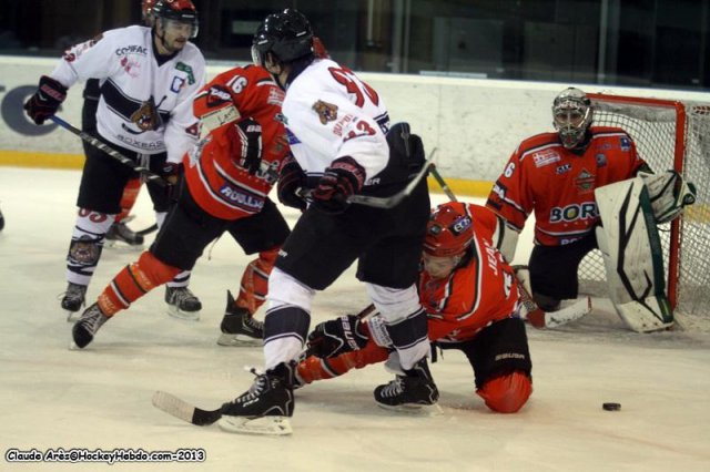 Photo hockey match Mont-Blanc - Bordeaux le 21/09/2013