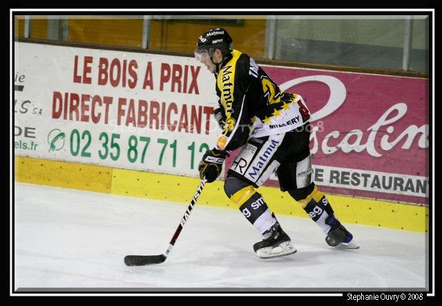 Photo hockey match Rouen - Epinal  le 25/11/2008