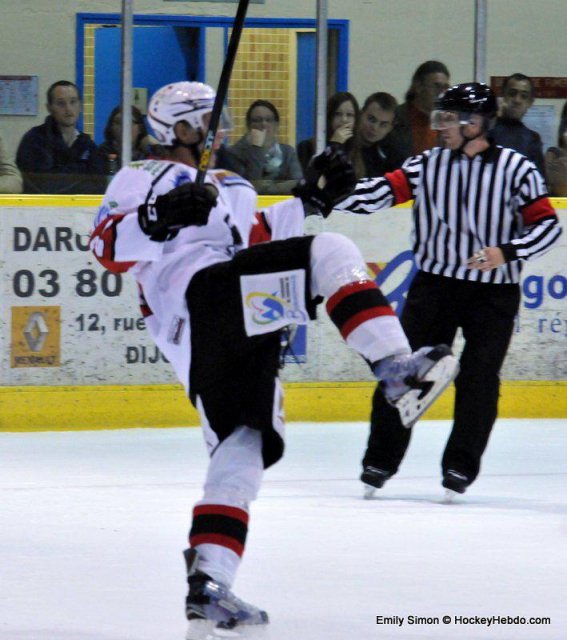 Photo hockey match Dijon  - Briançon  le 21/09/2013