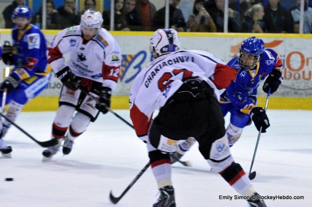 Photo hockey match Dijon  - Briançon  le 21/09/2013
