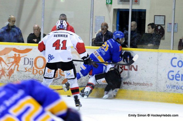 Photo hockey match Dijon  - Briançon  le 21/09/2013