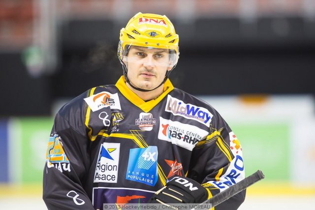 Photo hockey match Strasbourg  - Caen  le 21/09/2013