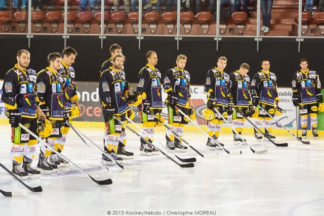 Photo hockey match Strasbourg  - Caen  le 21/09/2013
