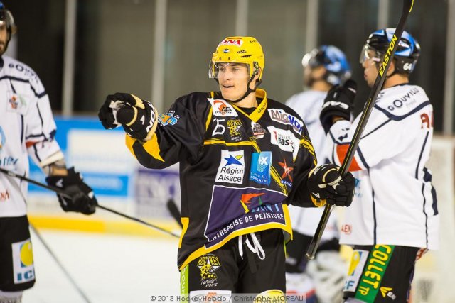 Photo hockey match Strasbourg  - Caen  le 21/09/2013