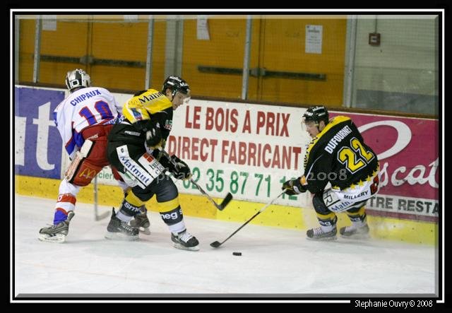 Photo hockey match Rouen - Epinal  le 25/11/2008