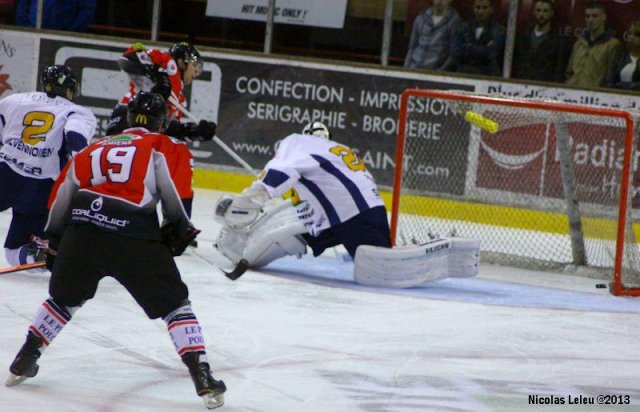 Photo hockey match Amiens  - Chamonix  le 21/09/2013