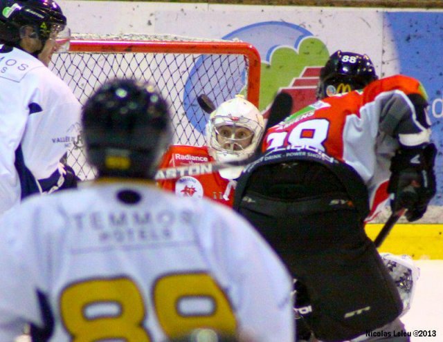 Photo hockey match Amiens  - Chamonix  le 21/09/2013