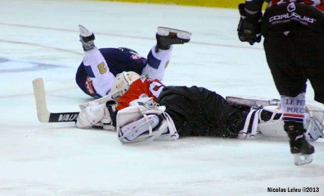 Photo hockey match Amiens  - Chamonix  le 21/09/2013