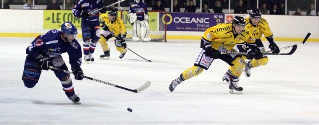 Photo hockey match Brest  - Rouen le 21/09/2013