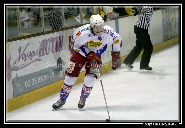 Photo hockey match Rouen - Epinal  le 25/11/2008