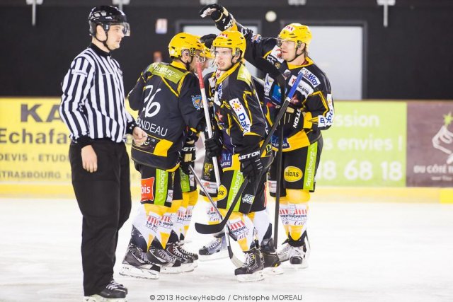 Photo hockey match Strasbourg  - Epinal  le 24/09/2013