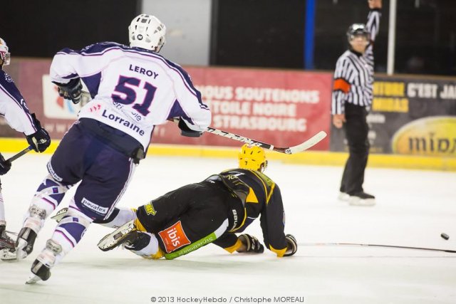 Photo hockey match Strasbourg  - Epinal  le 24/09/2013