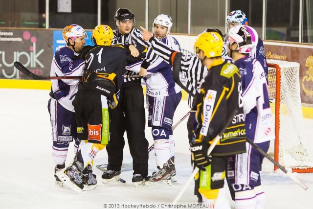 Photo hockey match Strasbourg  - Epinal  le 24/09/2013