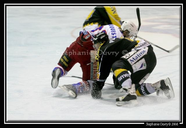 Photo hockey match Rouen - Epinal  le 25/11/2008