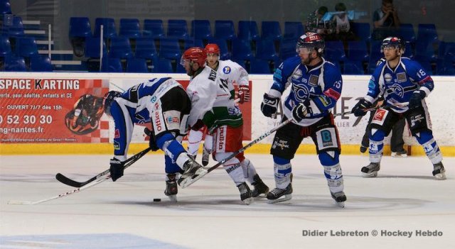 Photo hockey match Nantes - Anglet le 21/09/2013