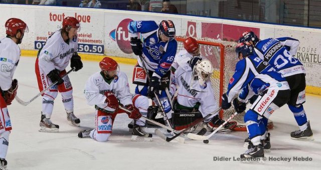 Photo hockey match Nantes - Anglet le 21/09/2013