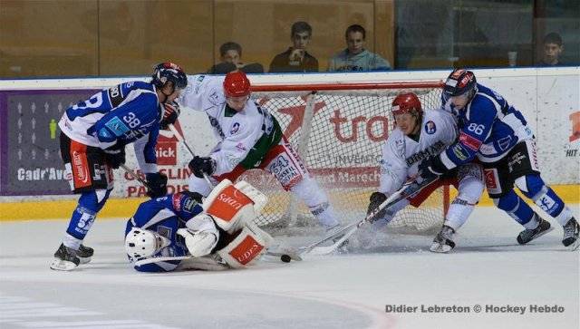 Photo hockey match Nantes - Anglet le 21/09/2013