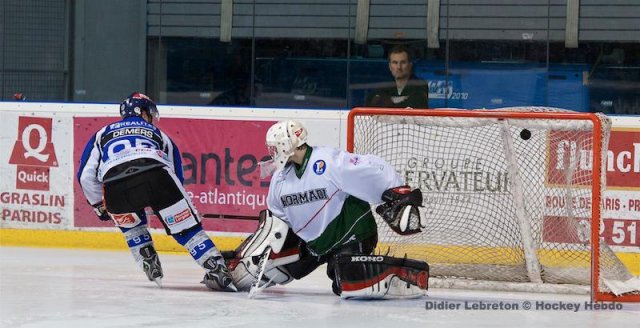 Photo hockey match Nantes - Anglet le 21/09/2013