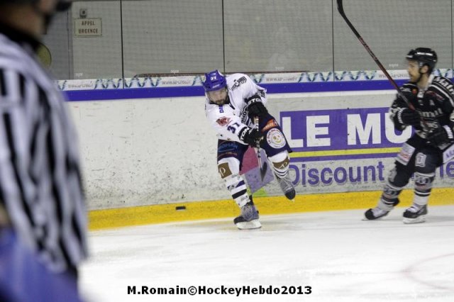 Photo hockey match Rouen - Brest  le 24/09/2013