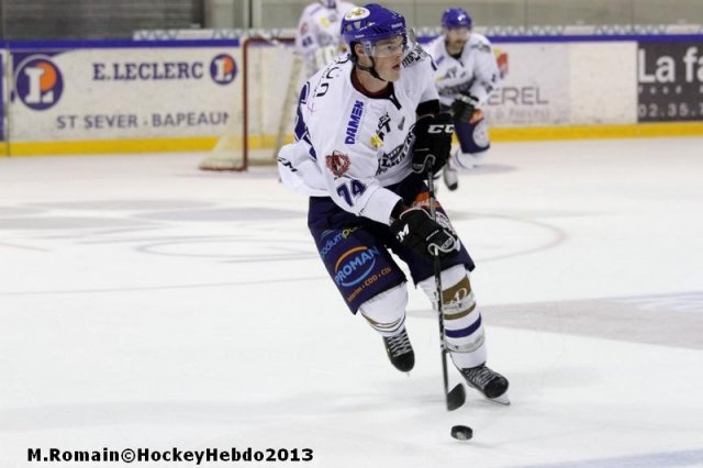 Photo hockey match Rouen - Brest  le 24/09/2013