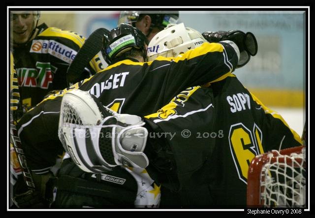 Photo hockey match Rouen - Epinal  le 25/11/2008