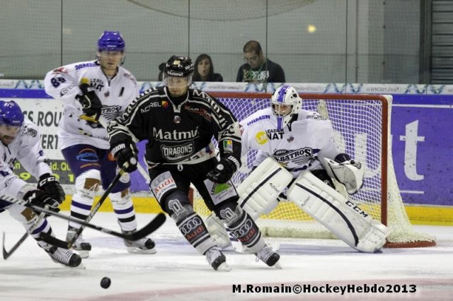Photo hockey match Rouen - Brest  le 24/09/2013