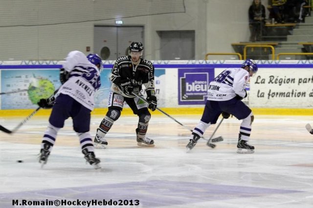 Photo hockey match Rouen - Brest  le 24/09/2013