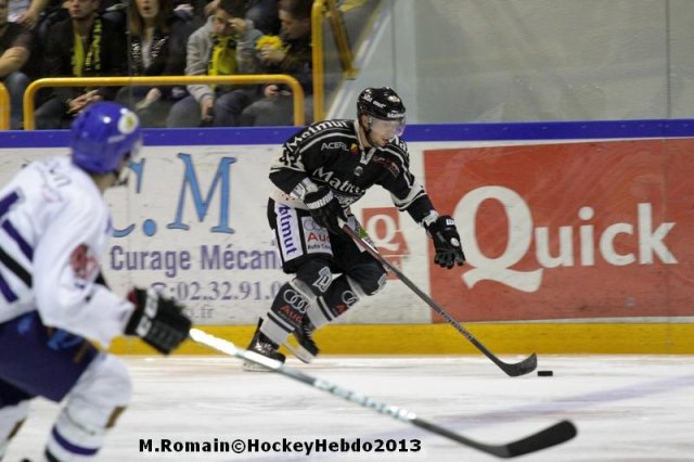 Photo hockey match Rouen - Brest  le 24/09/2013