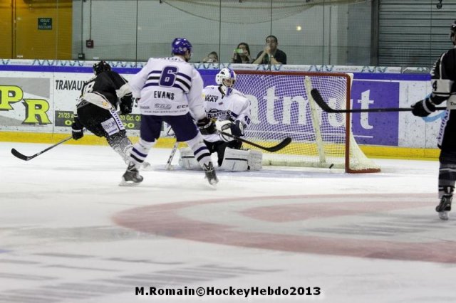 Photo hockey match Rouen - Brest  le 24/09/2013