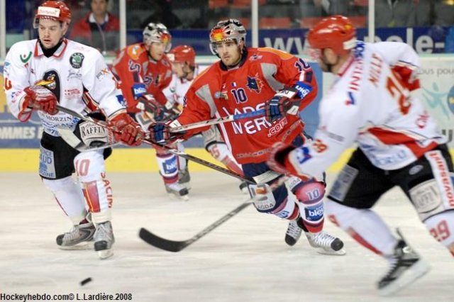 Photo hockey match Grenoble  - Morzine-Avoriaz le 25/11/2008