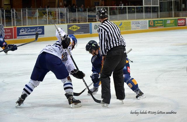 Photo hockey match Chamonix  - Brest  le 28/09/2013
